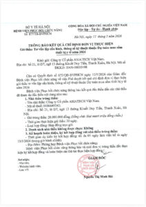 THÔNG BÁO KẾT QUẢ CHỈ ĐỊNH ĐƠN VỊ THỰC HIỆN Gói thầu: Tư vấn lập cấu hình, thông số kỹ thuật thuộc dự toán mua sắm thiết bị y tế năm 2026