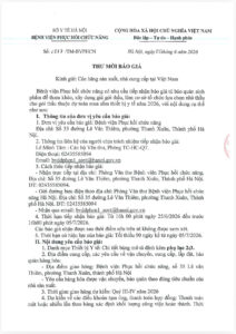 THƯ MỜI BÁO GIÁ