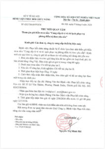 THƯ MỜI QUAN TÂM Tham gia gói thầu mua sắm 