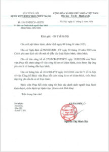BÁO CÁO DANH SÁCH NGƯỜI THỰC HÀNH KHÁM BỆNH, CHỮA BỆNH