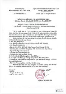 THÔNG BÁO KẾT QUẢ CHỈ ĐỊNH ĐƠN VỊ THỰC HIỆN Gói thầu: Tư vấn Lập E-HSMT, đánh giá E-HSDT