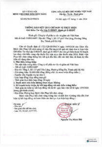 THÔNG BÁO KẾT QUẢ CHỈ ĐỊNH ĐƠN VỊ THỰC HIỆN Gói thầu: Tư vấn Lập E-HSMT, thẩm định KQLCNT
